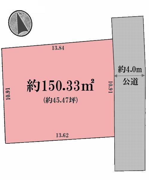 区画図です