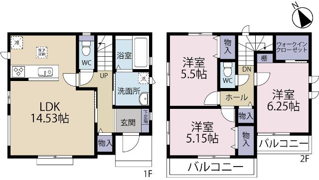 間取図です
