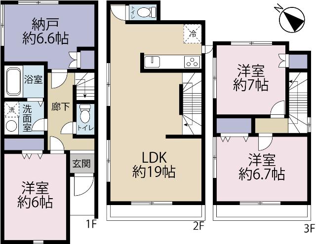 間取図です