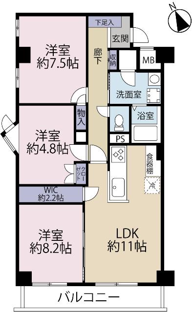 間取図です
