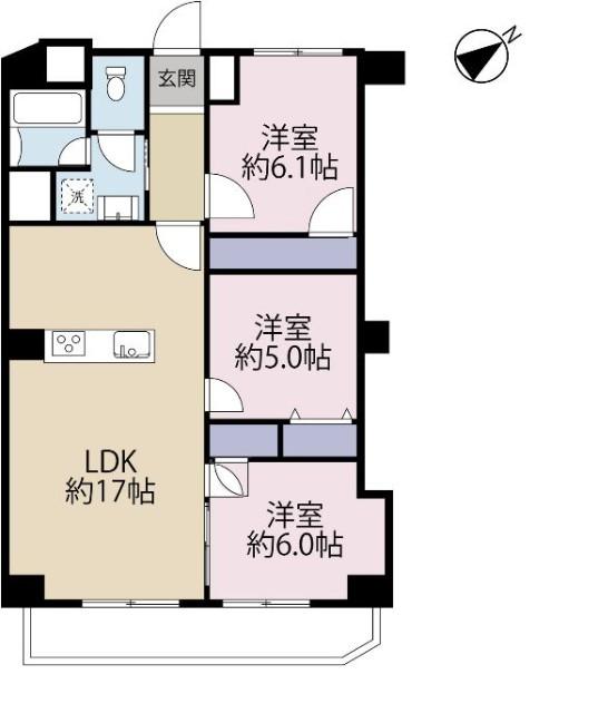 間取り図です