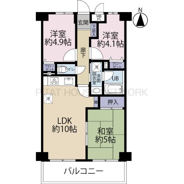 間取り図です