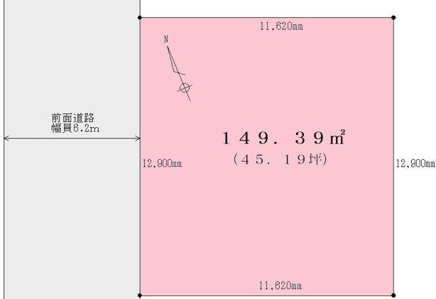 区画図です