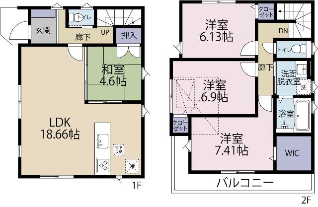 間取り図です