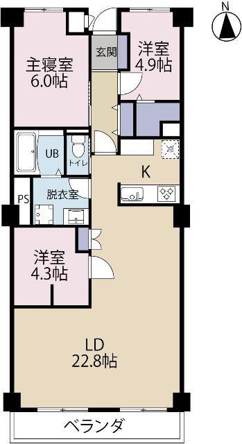 間取り図です