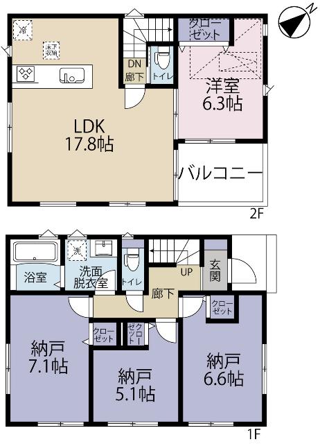 間取り図です