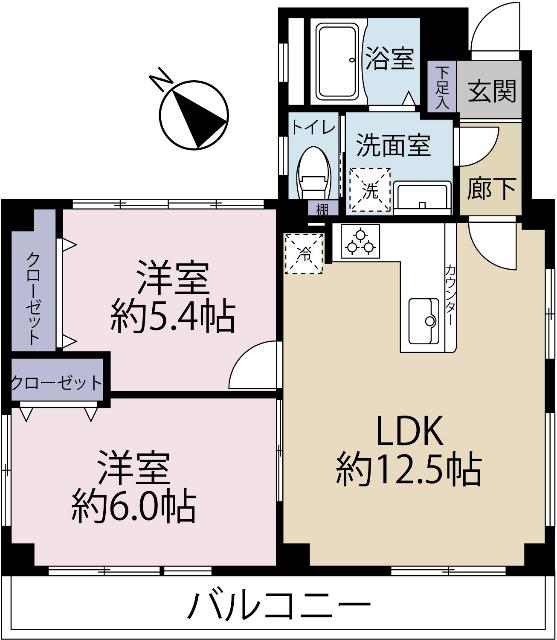 間取り図です