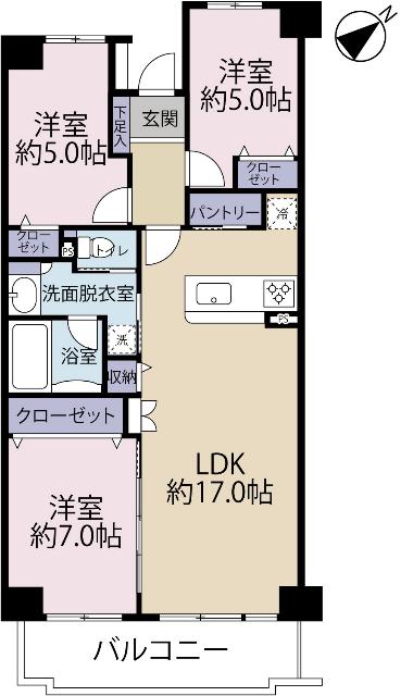 間取り図です