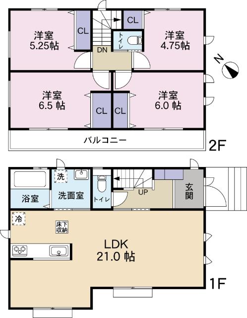 間取図です