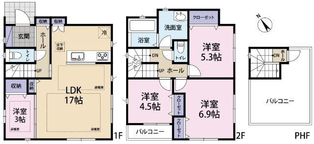 間取図です