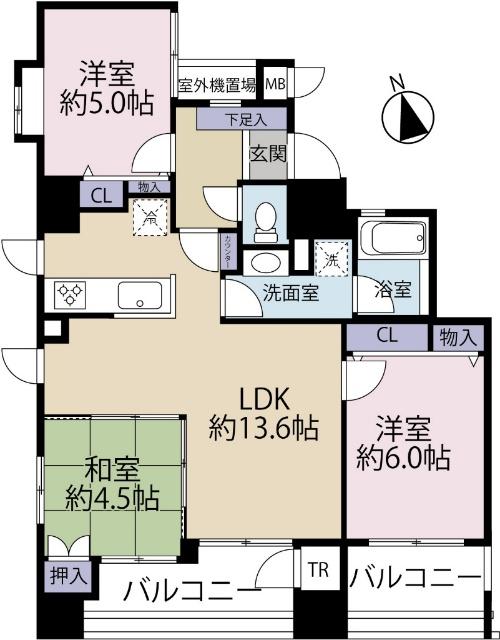 間取図です