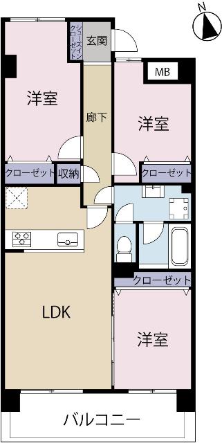 間取り図です