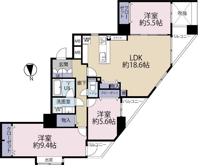 間取り図です