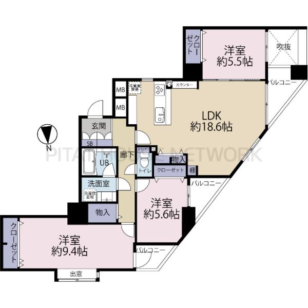 間取り図です