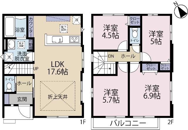 間取り図です