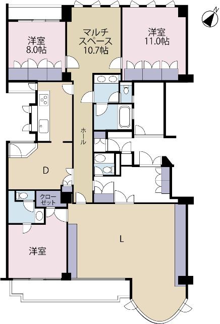 間取図です