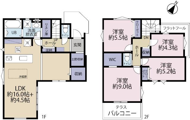 間取図です