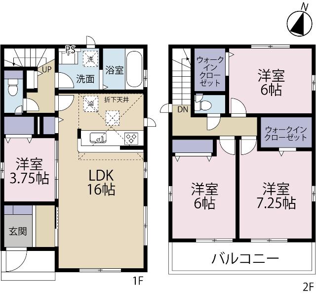 間取図です
