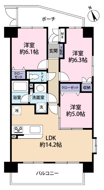 間取り図です