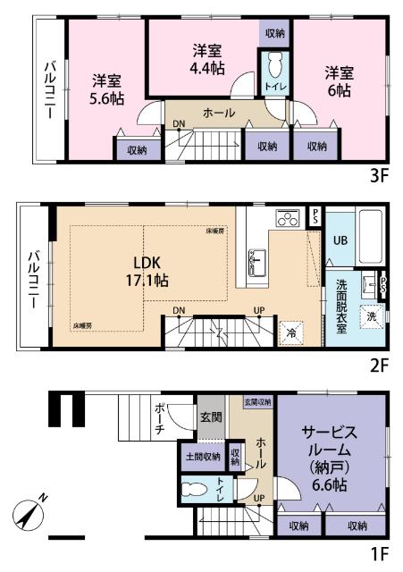 間取図です