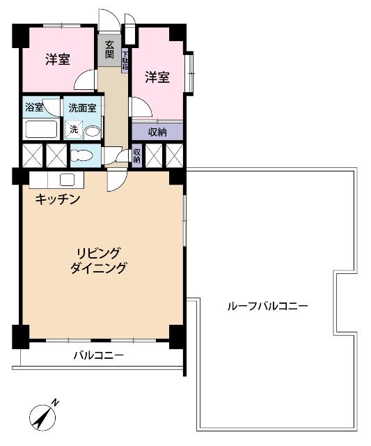 間取図です