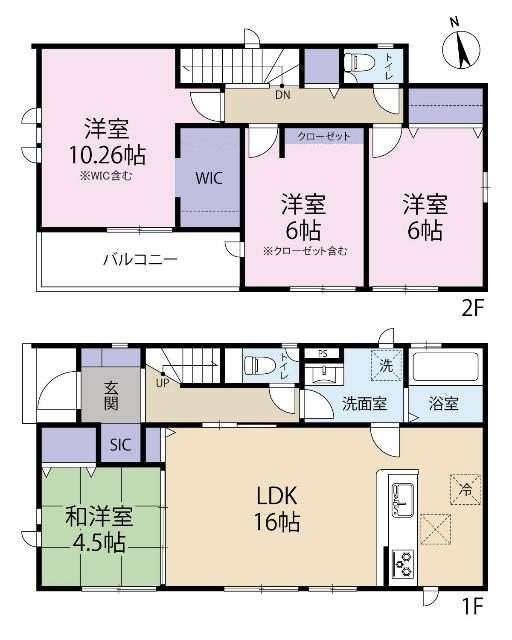 間取図です