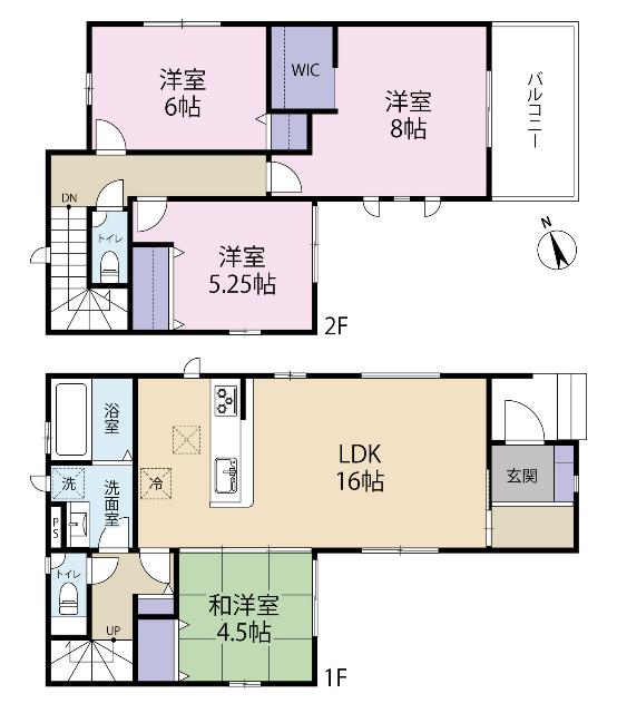 間取図です