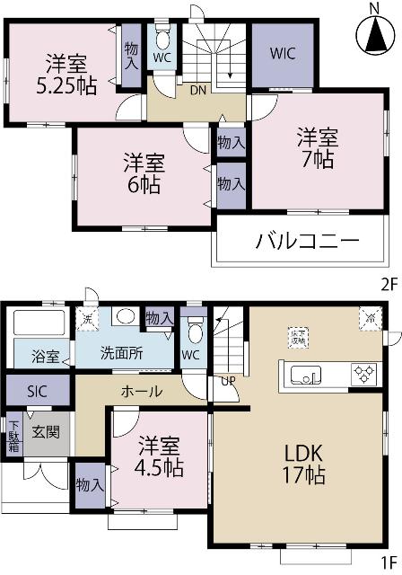 間取り図です
