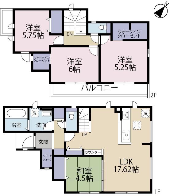 間取り図です