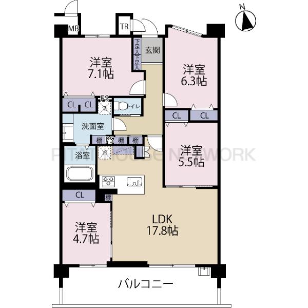 間取り図です