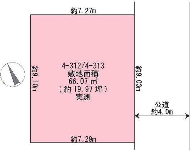 区画図です