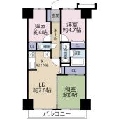 間取図です