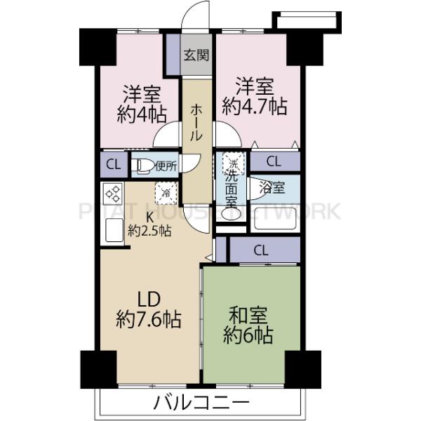 間取図です