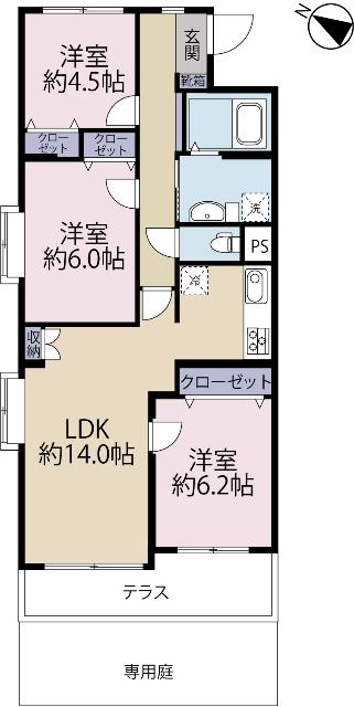 間取図です