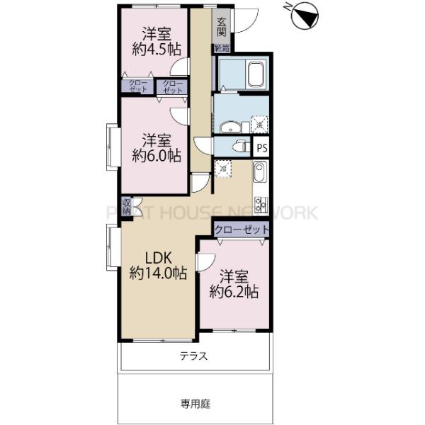 間取図です