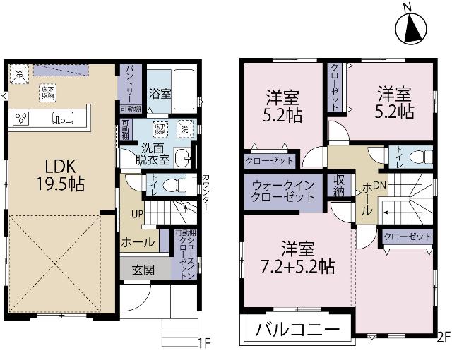 間取図です
