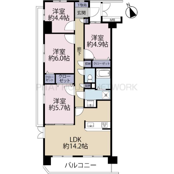 間取り図です