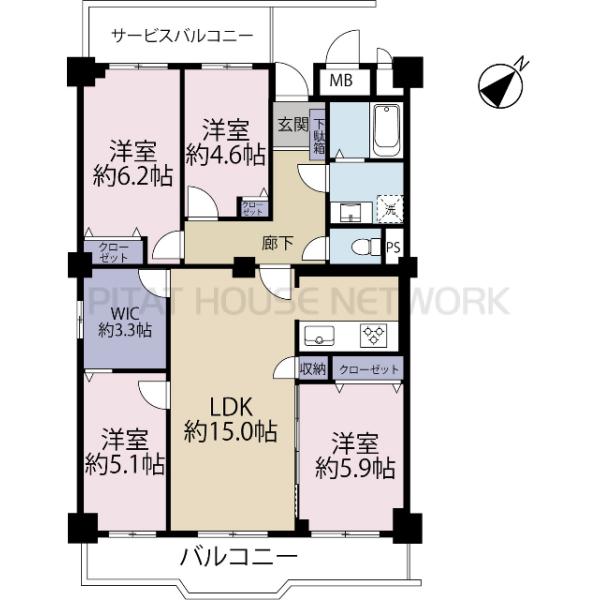 間取り図です