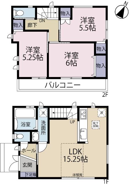 間取図です