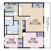 間取図です