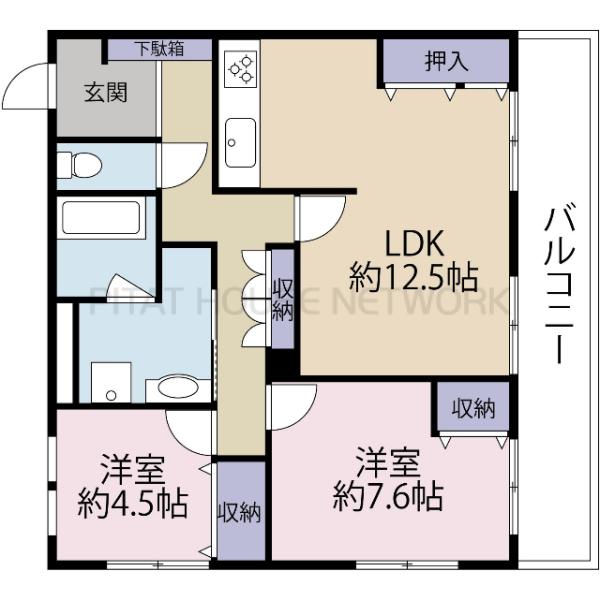 間取図です