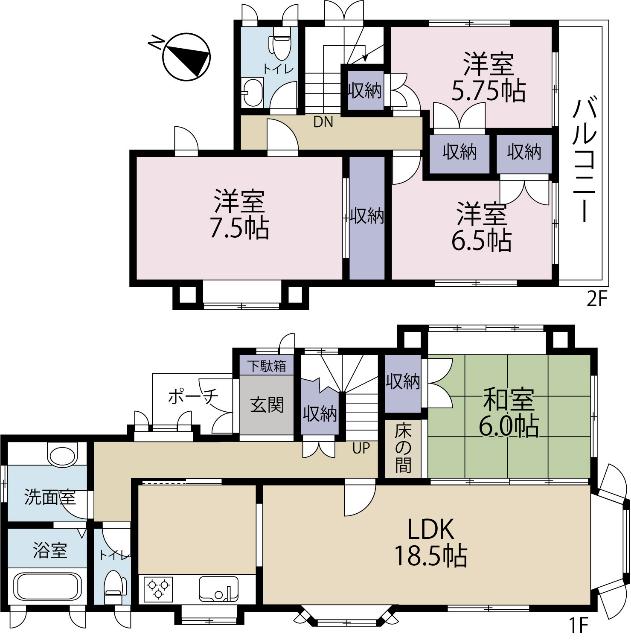 間取図です