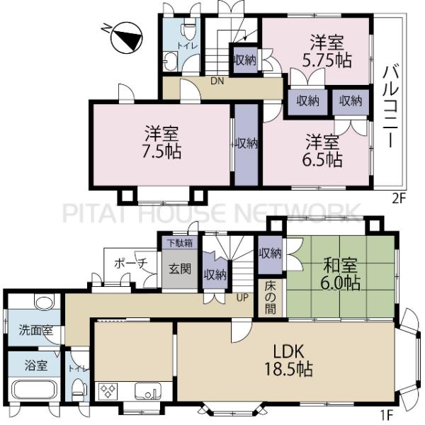 間取図です