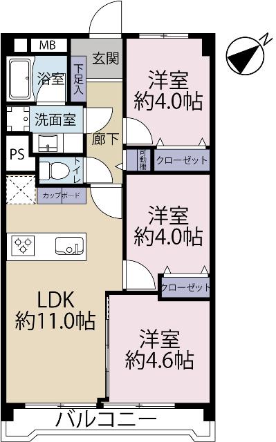 間取り図です