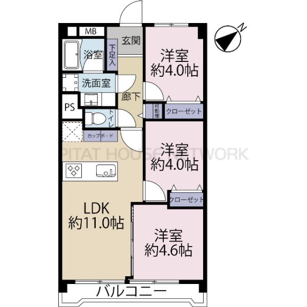 間取り図です