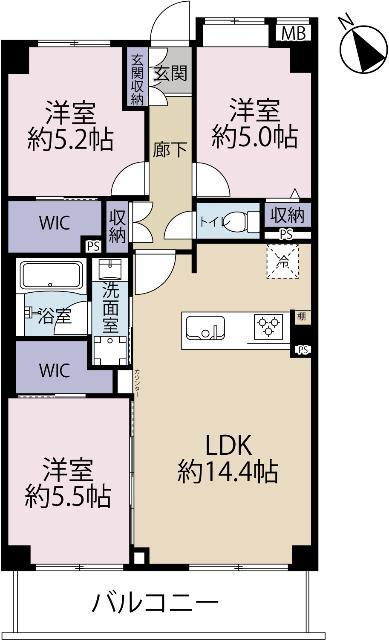 間取り図です