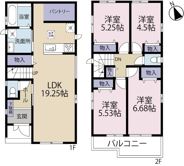 間取図です
