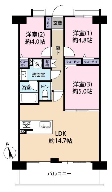 間取り図です