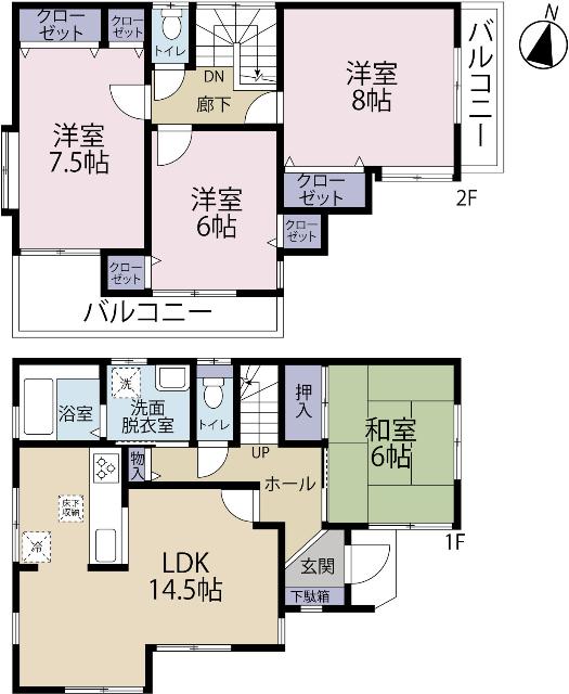 間取り図です