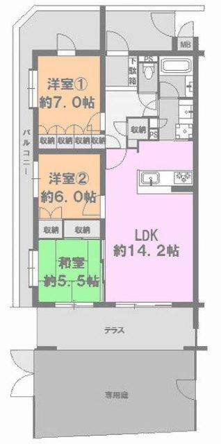 間取り図です